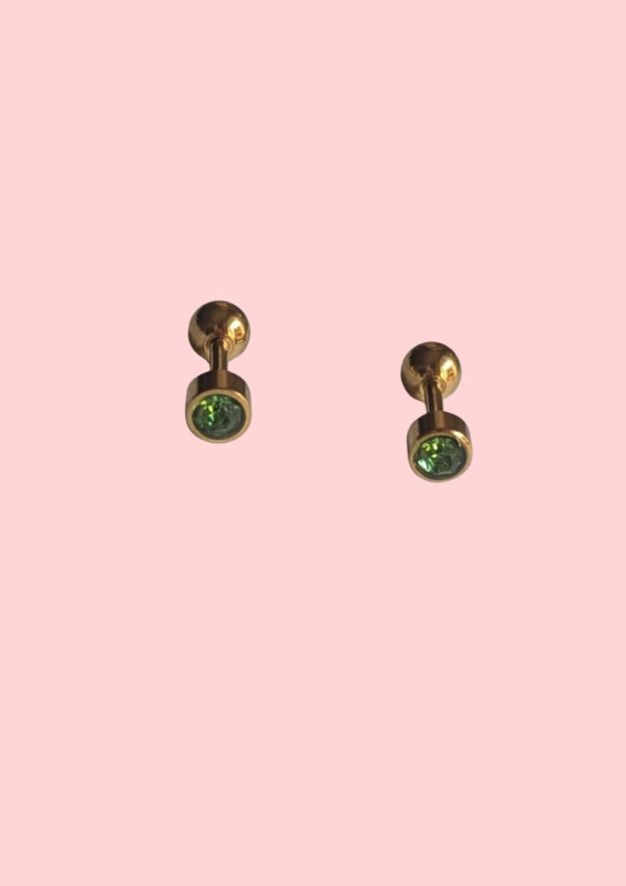 Light green Birthstone Ball stoppers